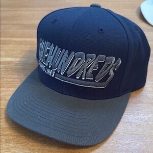 The Hundreds Blue and Gray Swim Cap